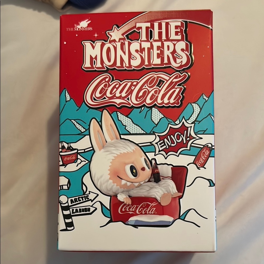 Coca-Cola The Monsters Box with Red and White Design